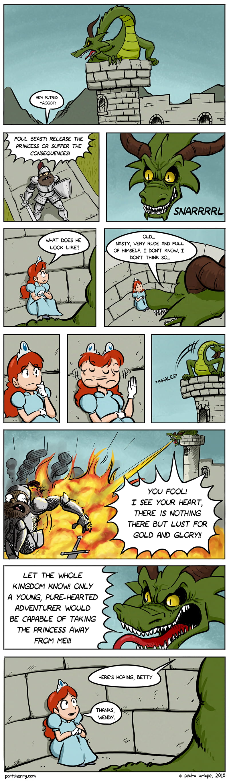 A Princess and Her Dragon Have a Very Different Relationship - Funny on Aviaclip