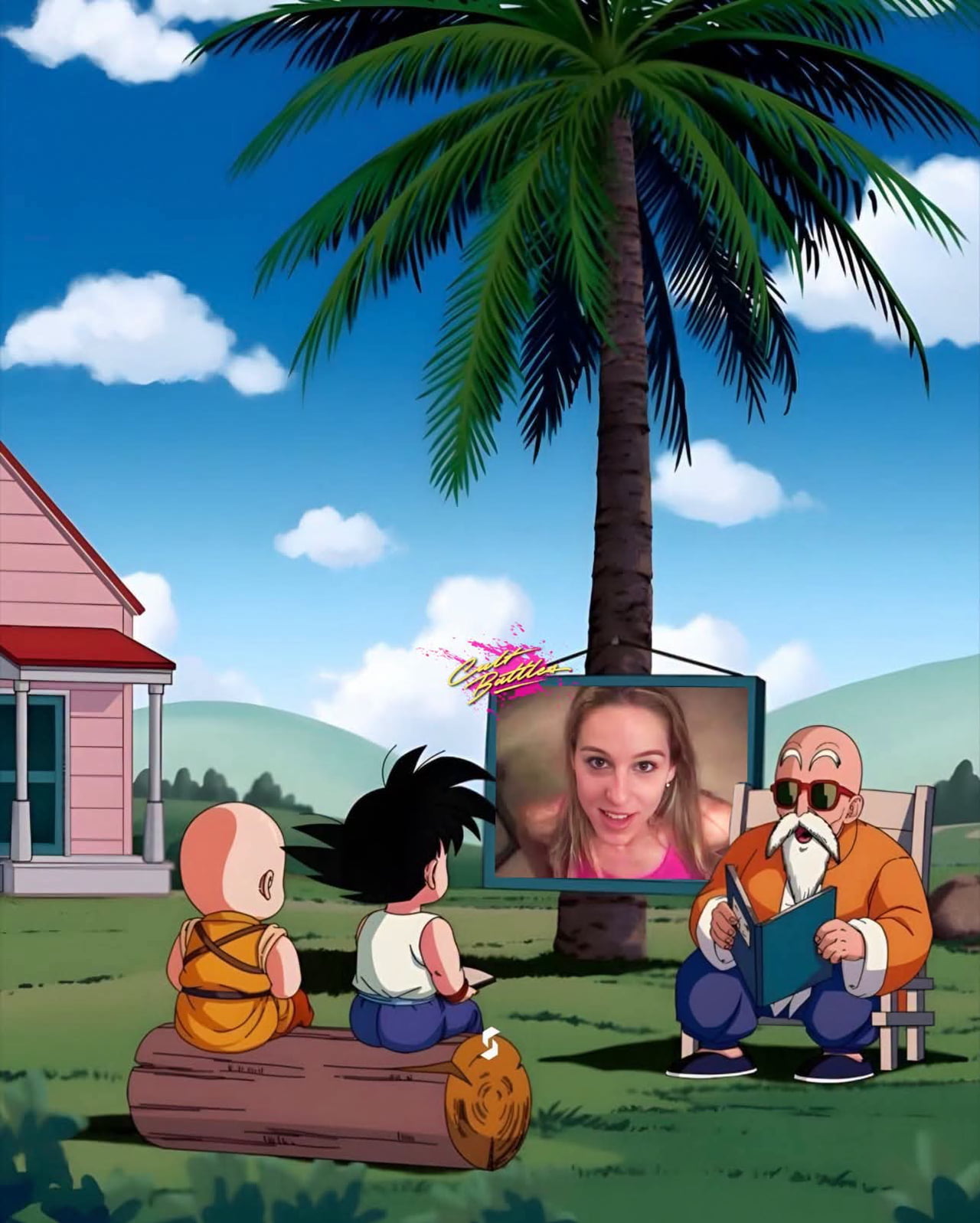 Master Roshi Conducts an Unconventional Training Session - Funny on Aviaclip