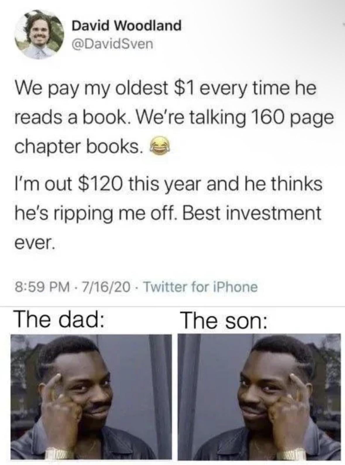A Parent's Creative Strategy for Encouraging Reading Habits - Funny on Aviaclip