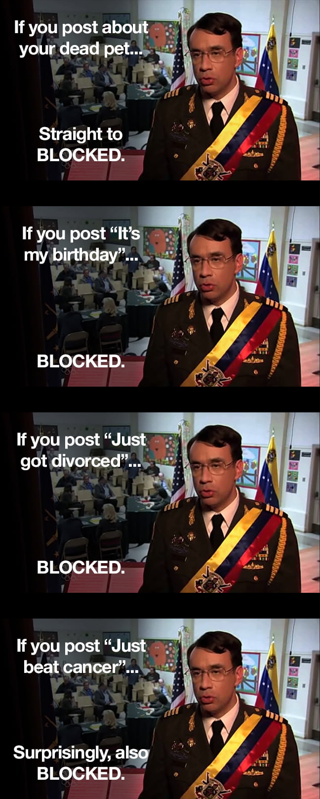 A Strict Policy for Social Media Content - Memes on Aviaclip