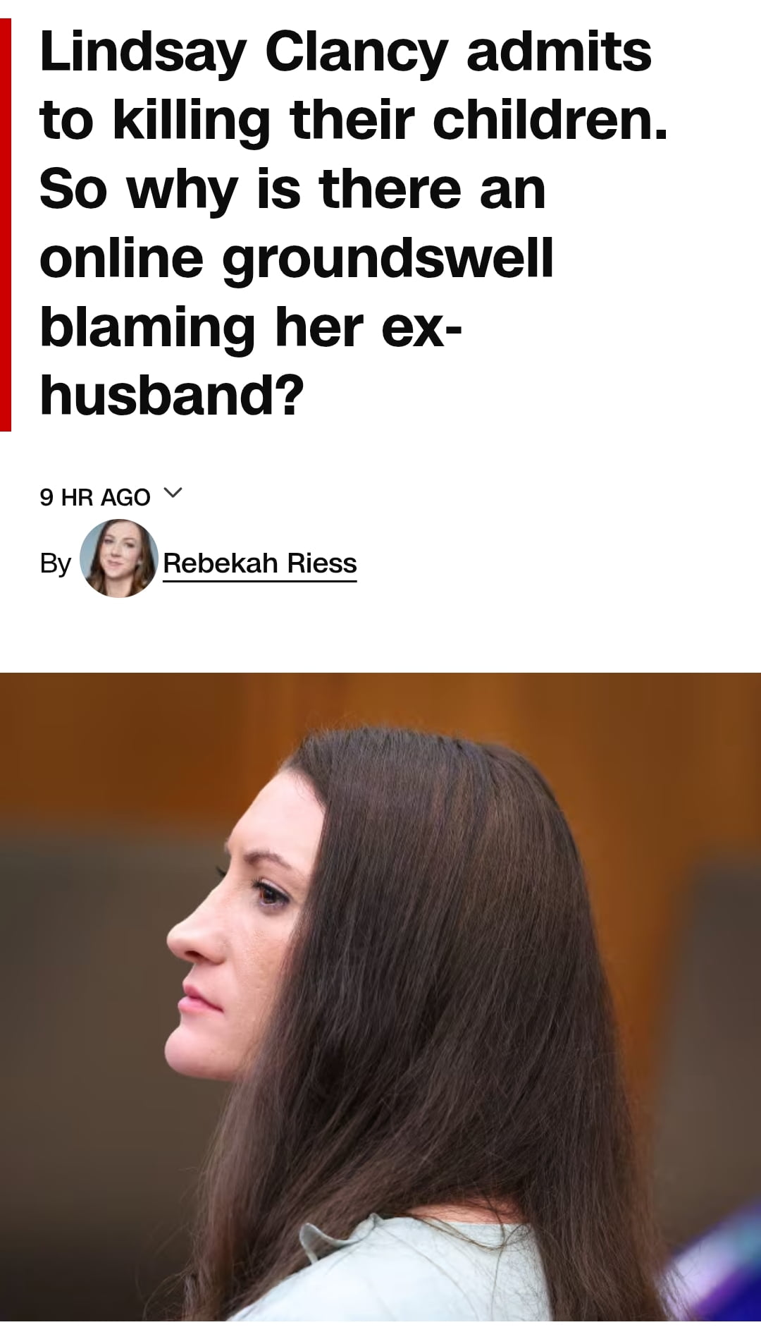 Examining Public Reaction to the Lindsay Clancy Case