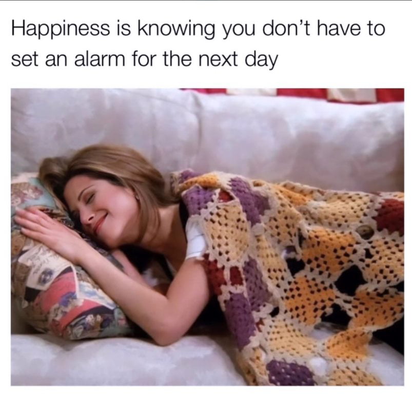 The Ultimate Feeling of Freedom: No Alarm Clock Needed
