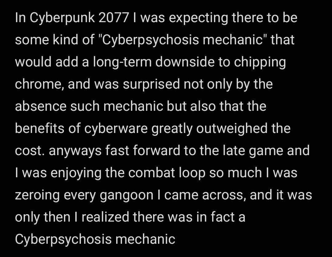 The Cyberpsychosis Mechanic in Cyberpunk 2077 - Gaming on Aviaclip