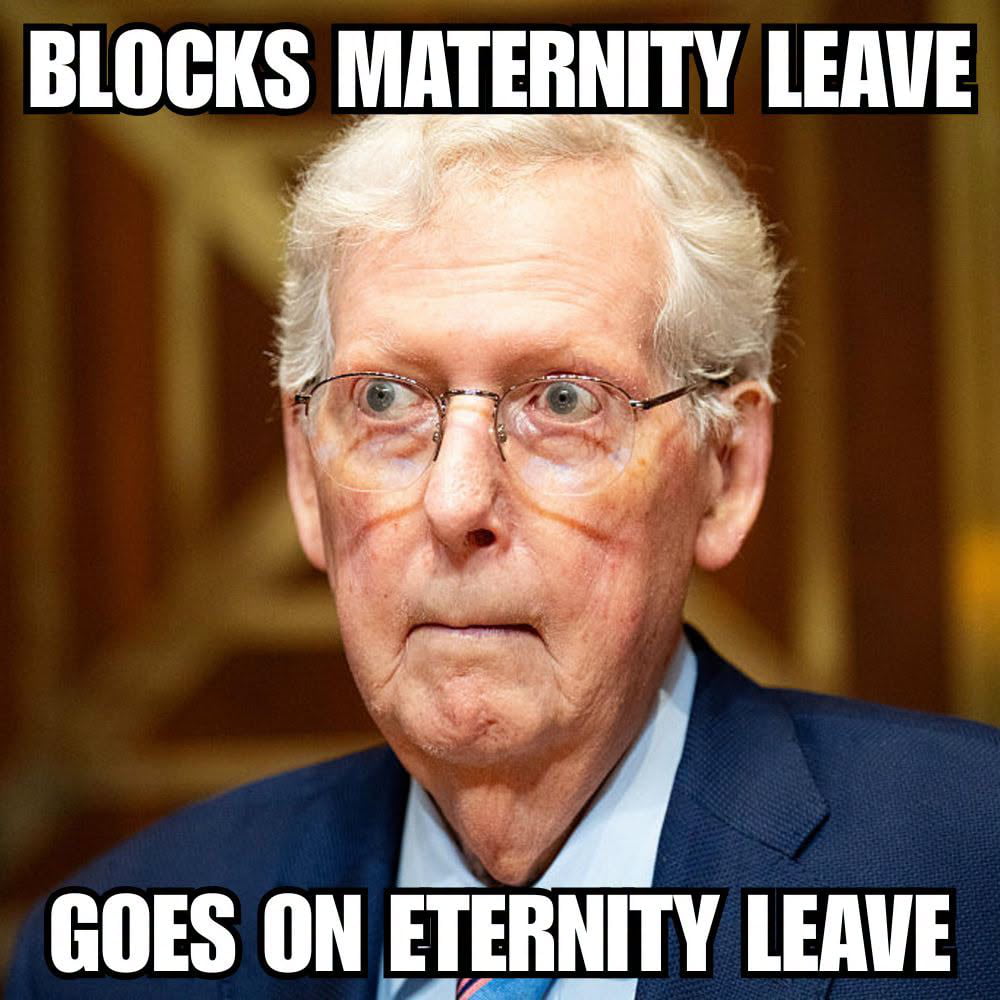 Political Meme Featuring Mitch McConnell