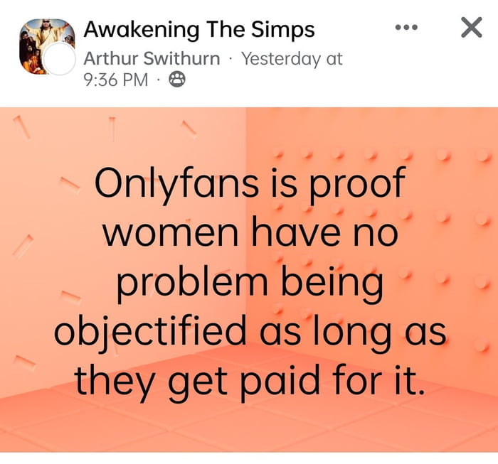 A Controversial Take on OnlyFans and Objectification