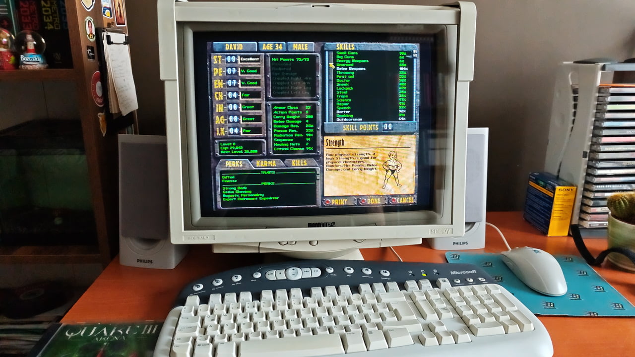A Nostalgic Setup for Playing Fallout 2 - Gaming on Aviaclip