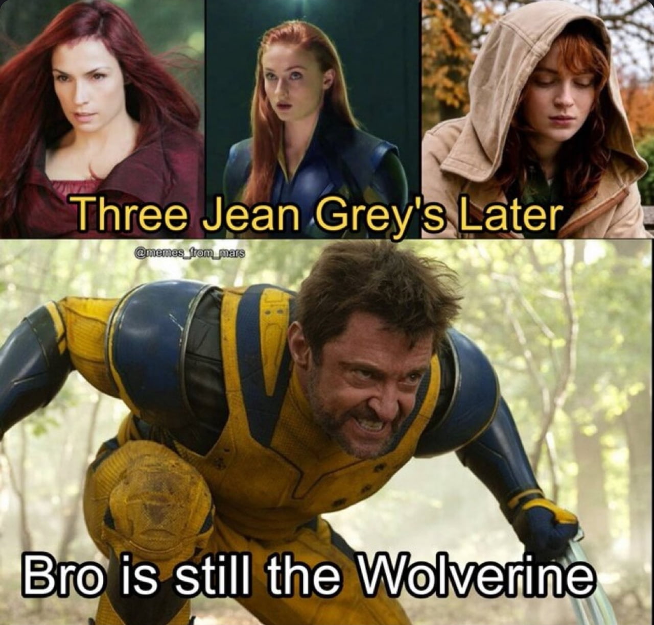 Wolverine's Longevity Compared to Jean Grey's Recasting