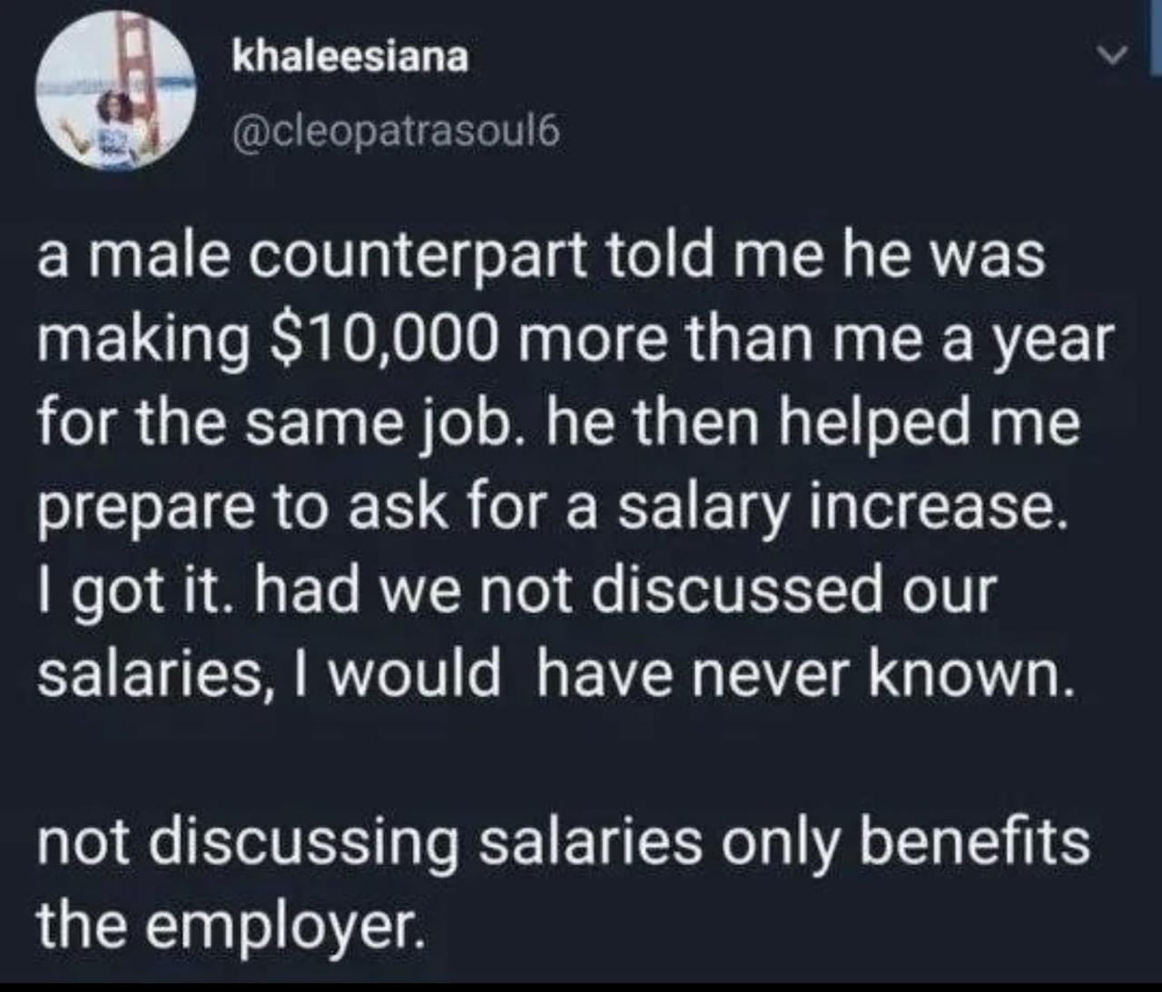 Why Salary Transparency Between Coworkers Matters