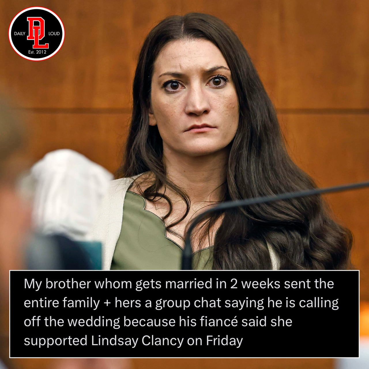 Man Cancels Wedding Two Weeks Before Ceremony Over Fiancee's Stance on Lindsay Clancy