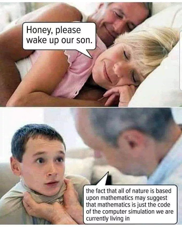A Morning Wake-Up Call About Simulation Theory - Memes on Aviaclip