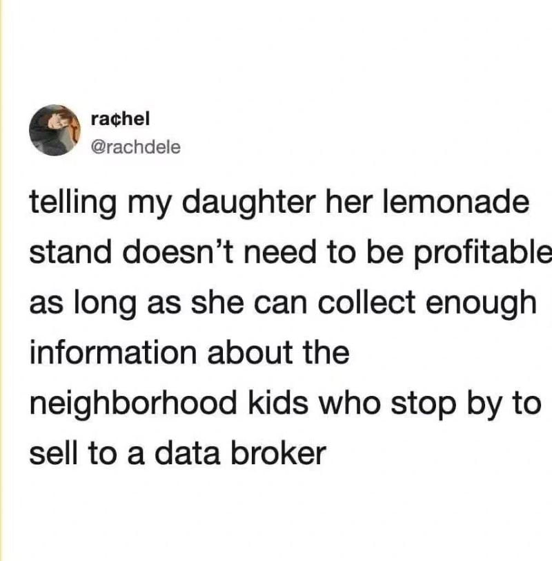 A satirical take on modern data collection practices - Memes on Aviaclip