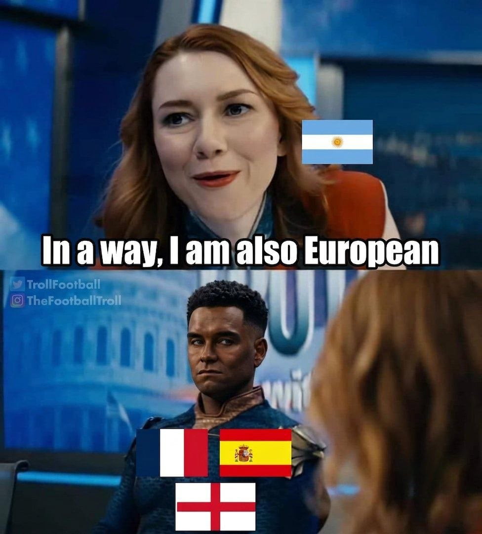 A Humorous Take on National Identity and European Heritage - Memes on Aviaclip