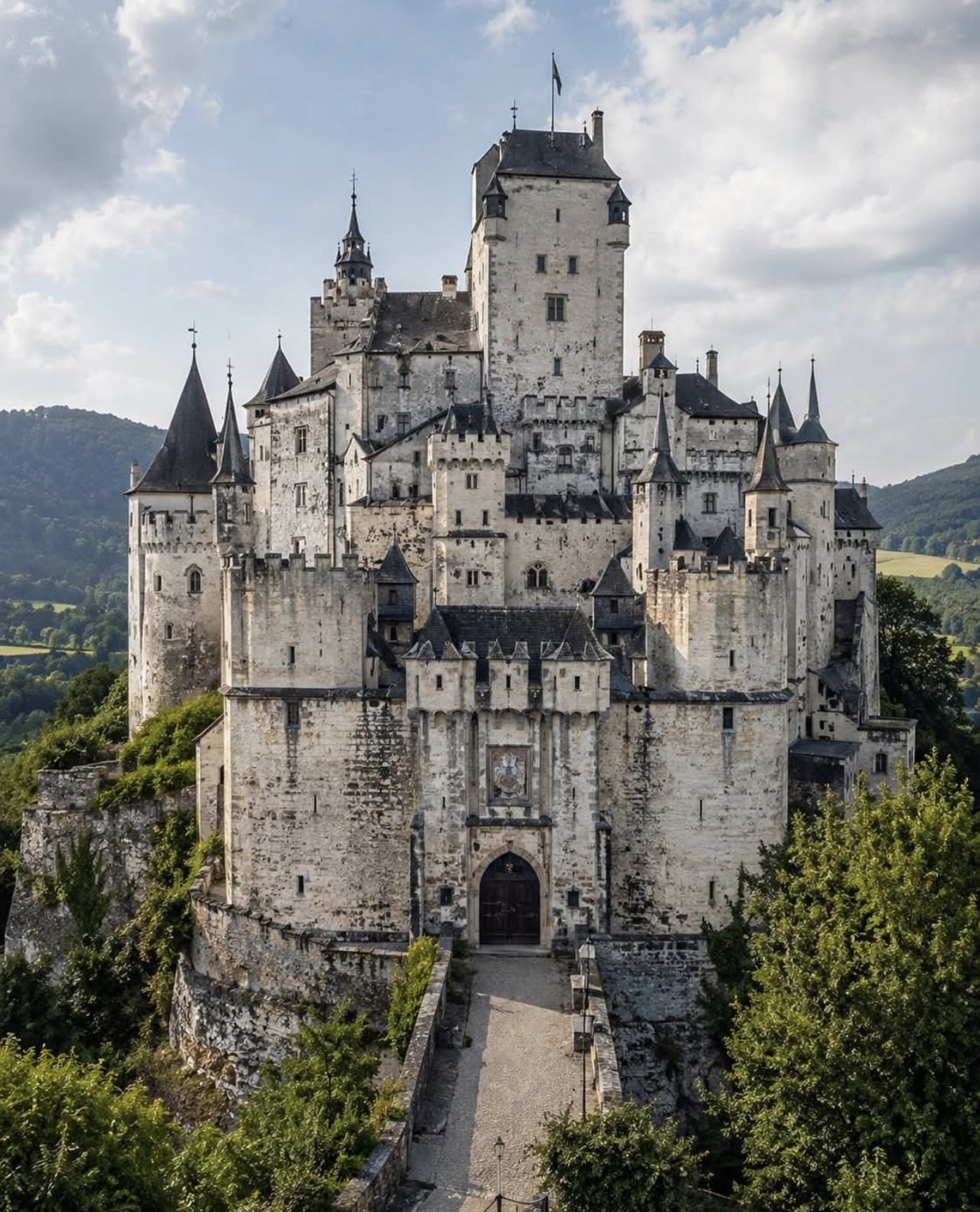 The Imposing Architecture of Château de Pierrefonds