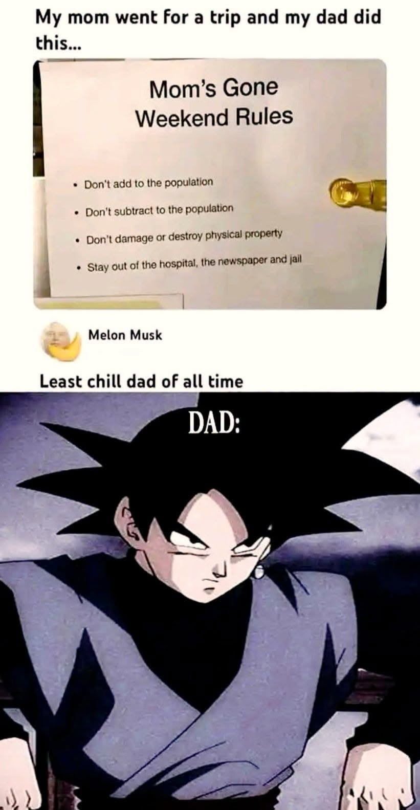 A Dad's Strict Set of Rules for a Weekend Without Mom - Funny on Aviaclip
