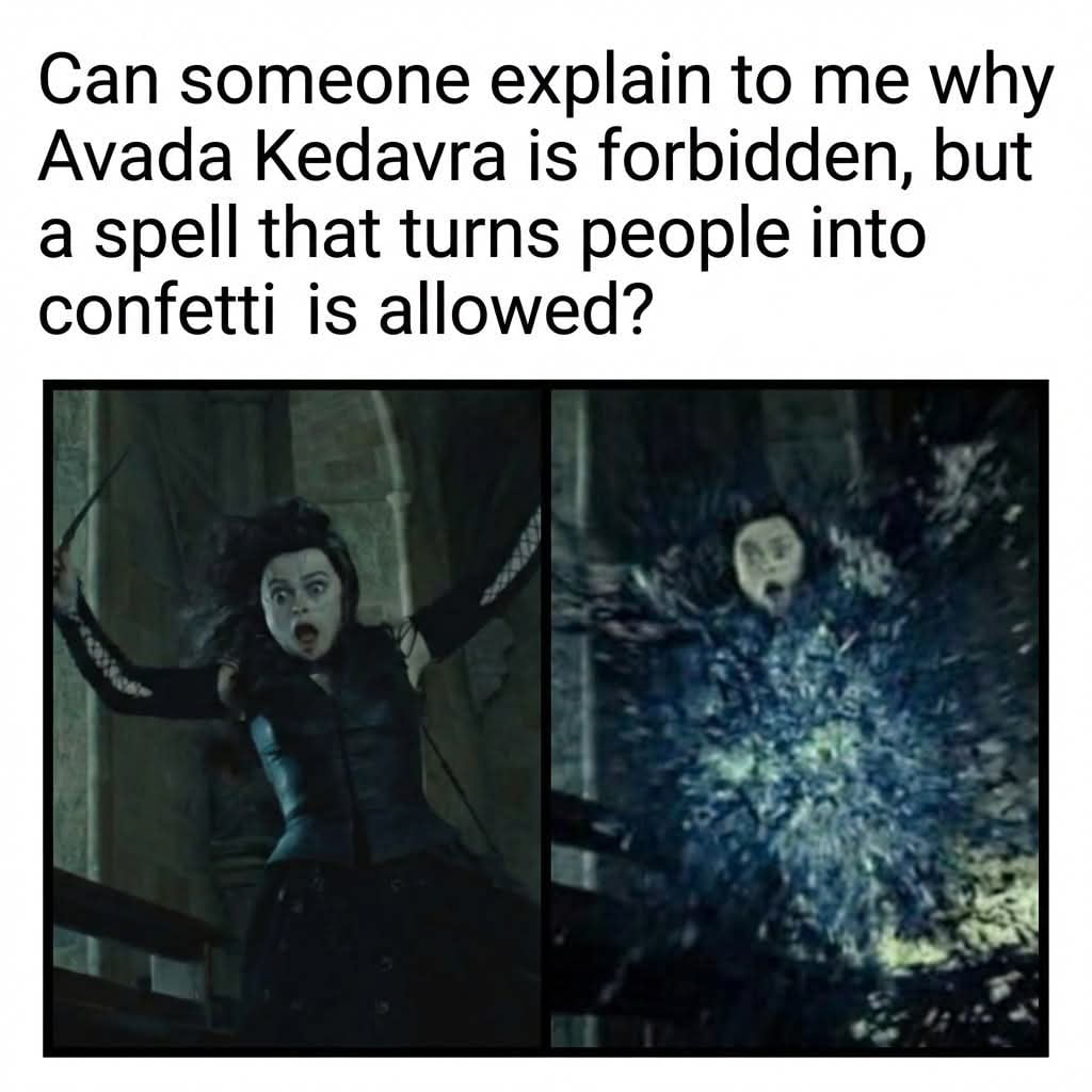 Questioning the Logic of Harry Potter Magic Systems - Memes on Aviaclip