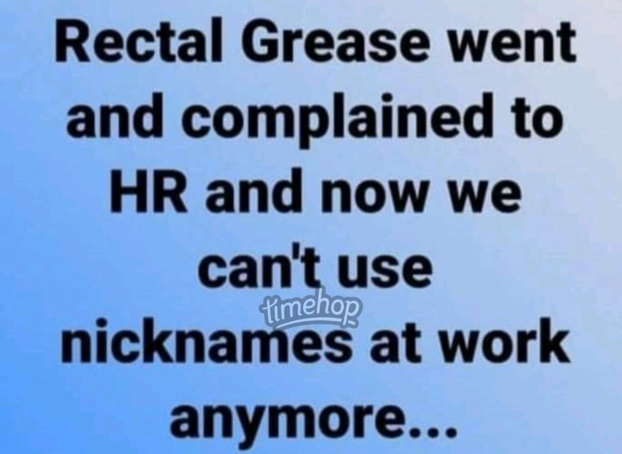 Workplace Nickname Ban After HR Complaint - Memes on Aviaclip