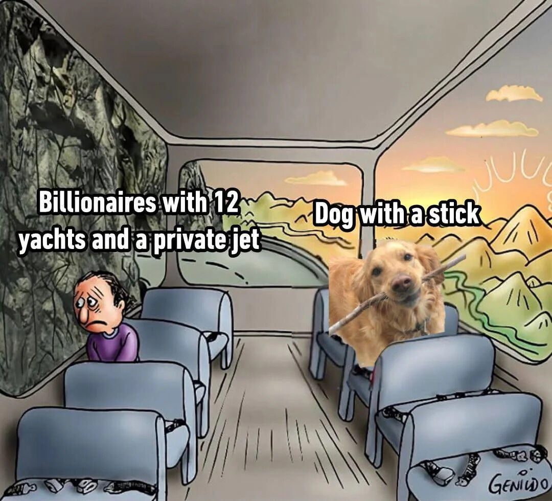 The Simple Joy of a Stick Compared to Billionaire Wealth