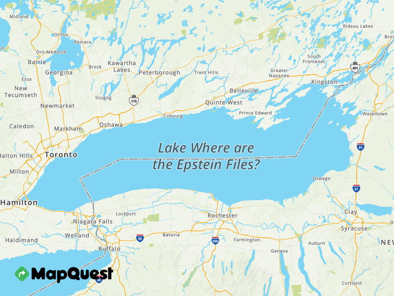 Lake Ontario Renamed in Viral Map Edit - Memes on Aviaclip