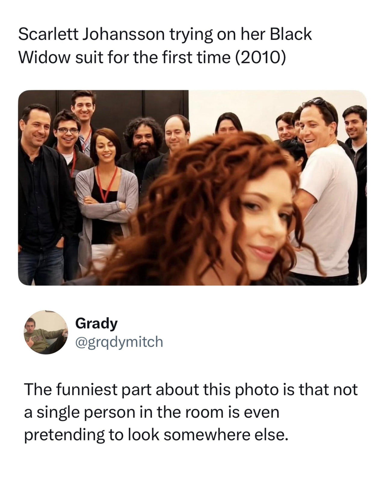 Behind the Scenes of Scarlett Johansson's Black Widow Costume Fitting