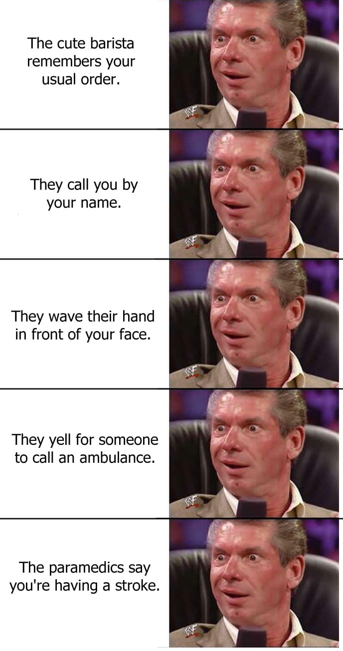 A Barista Interaction Takes a Dark Turn in This Meme