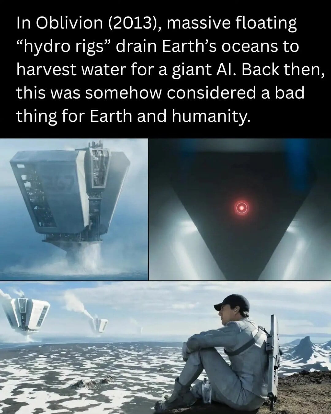 A Satirical Look at the Sci-Fi Premise of the 2013 Film Oblivion