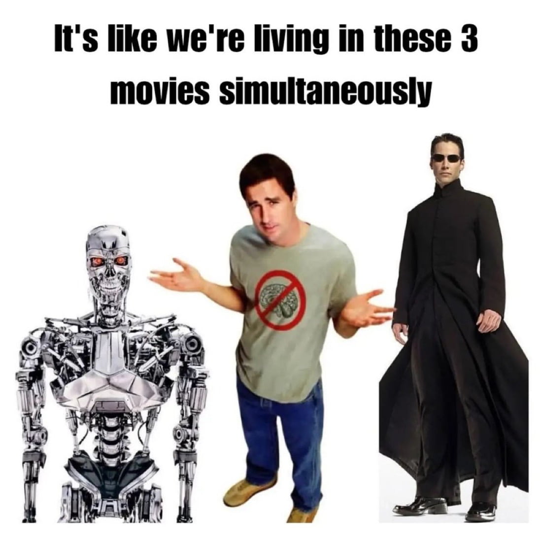 A Satirical Look at Modern Society Through the Lens of Sci-Fi Cinema - Memes on Aviaclip