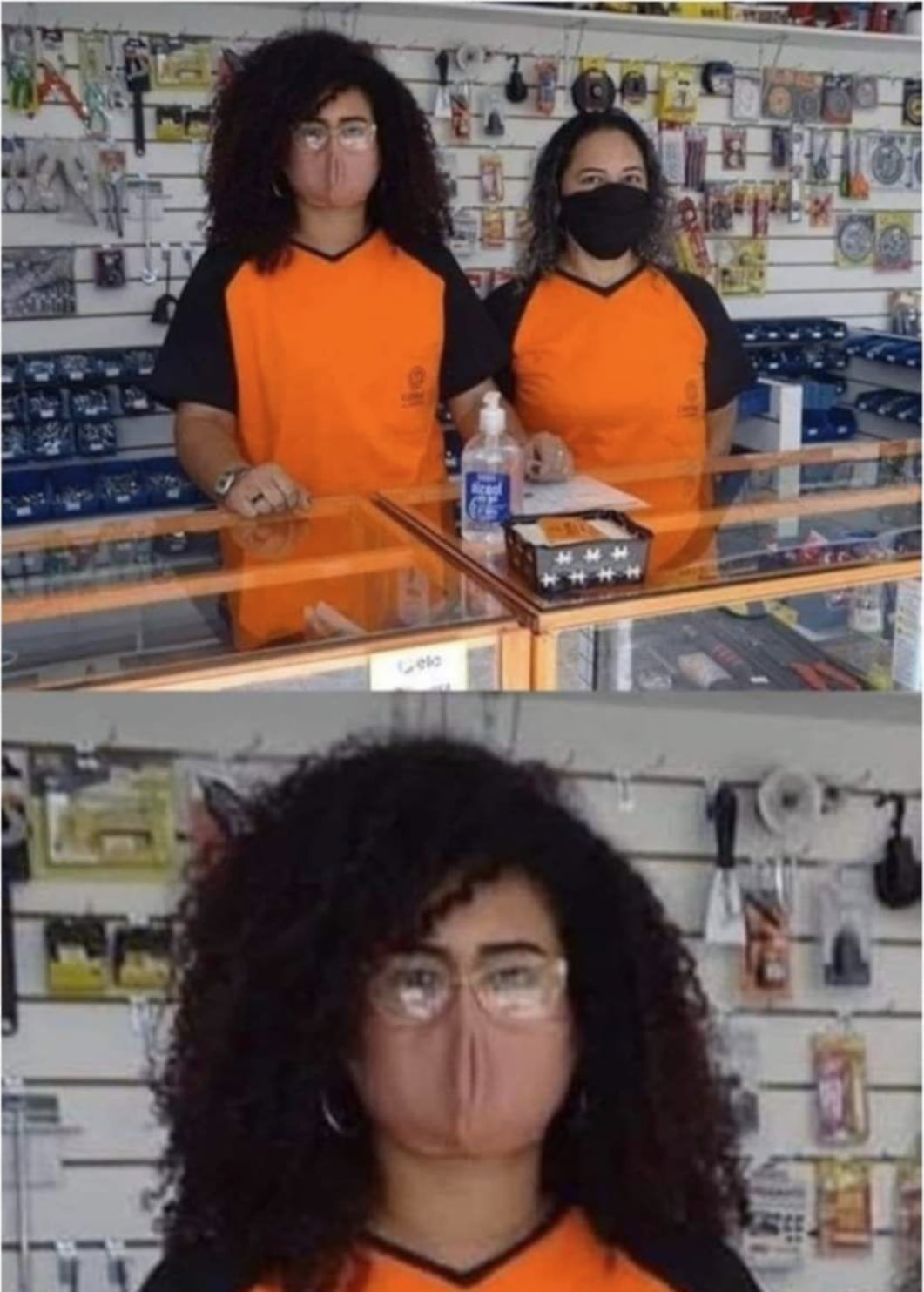An Unfortunate Choice of Face Mask Design - Funny on Aviaclip