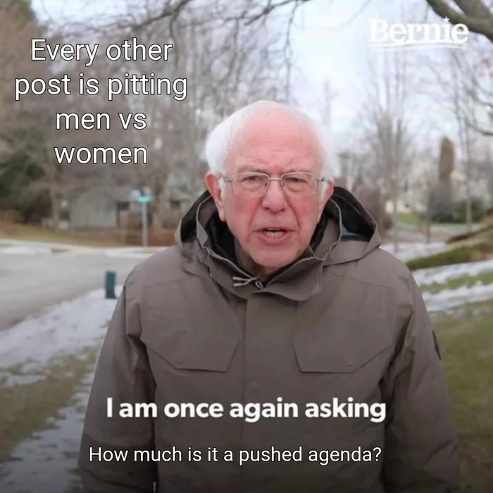 Bernie Sanders Meme Questions Online Gender Polarization