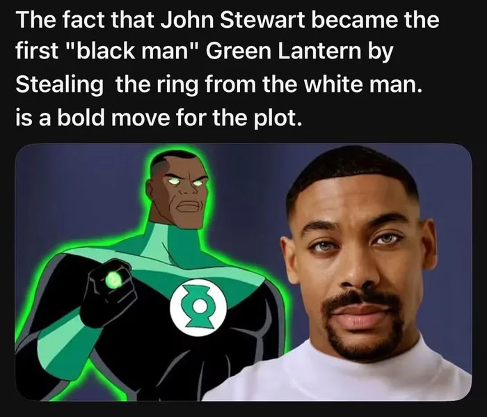 Meme Sparks Debate Over John Stewart's Green Lantern Origin Story
