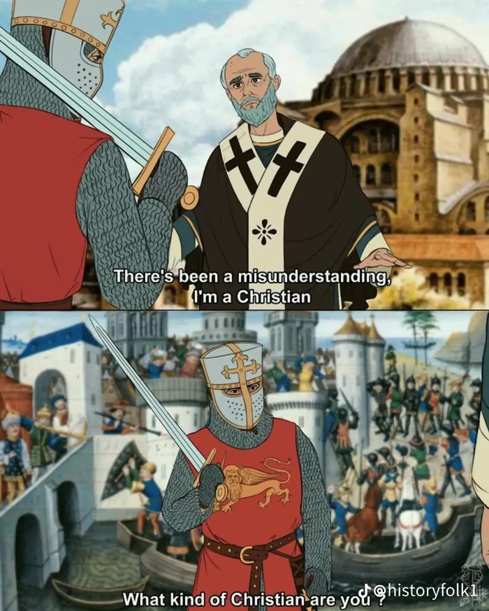 The Fourth Crusade: A Historical Misunderstanding - Memes on Aviaclip