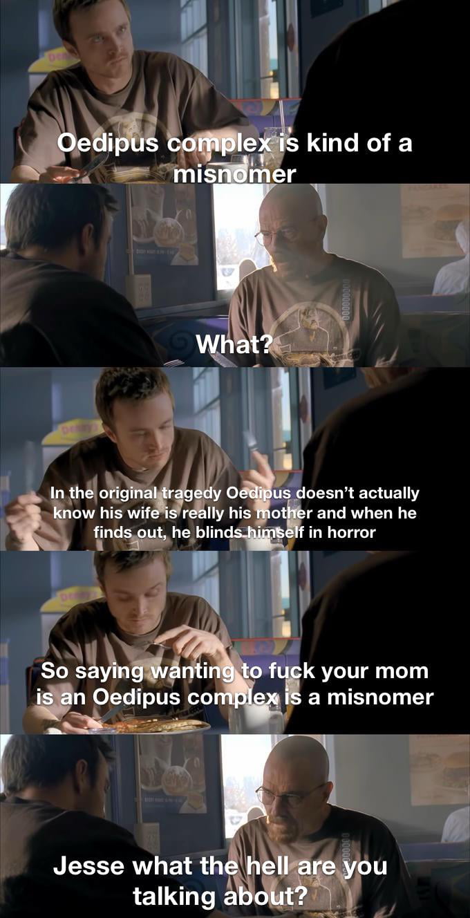 Jesse Pinkman Offers a Critique of the Oedipus Complex