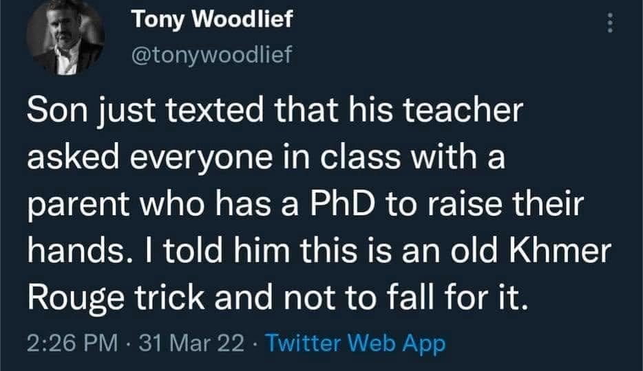A Parent's Dark Historical Warning to Their Child - Memes on Aviaclip