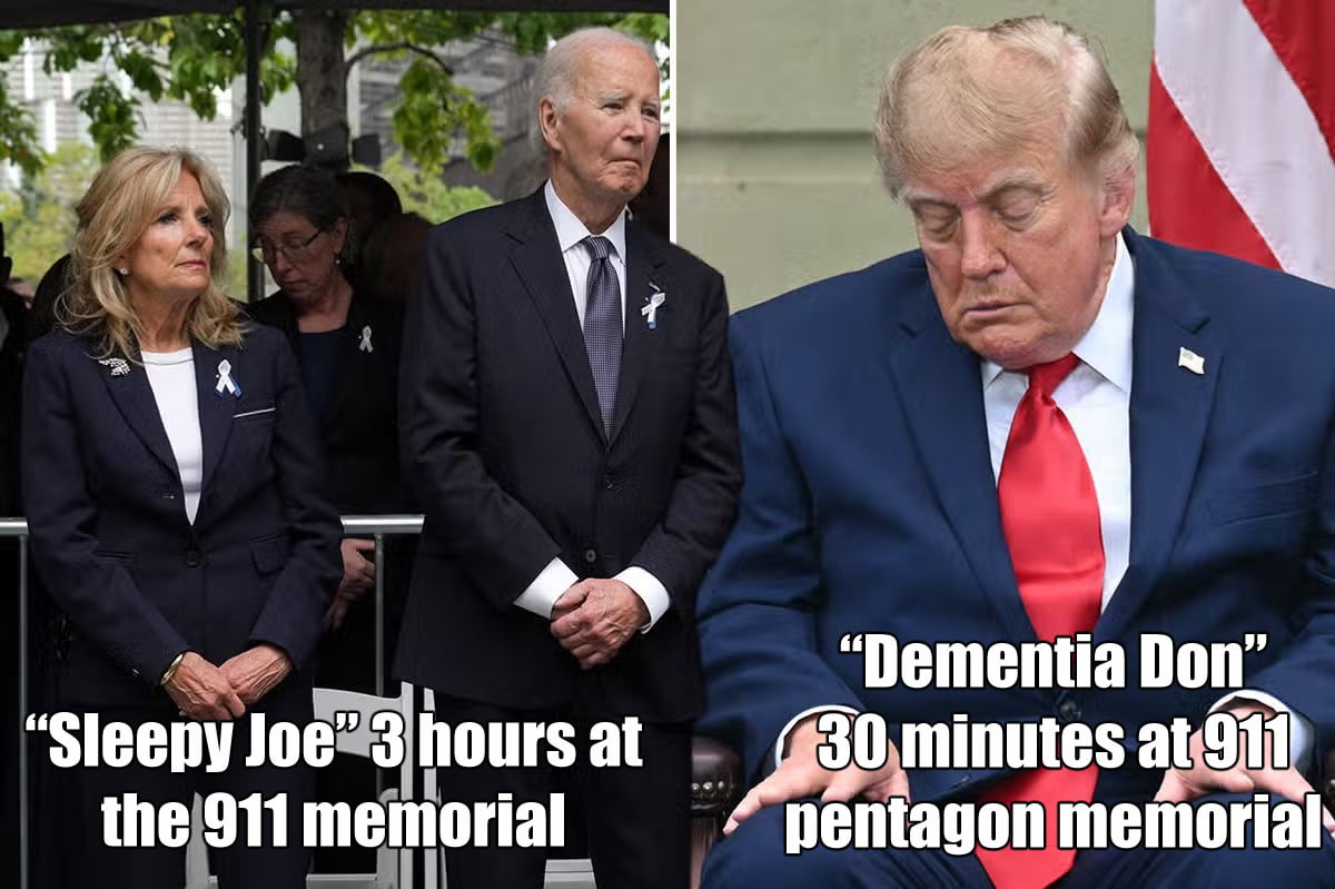A Comparison of Political Figures at 9/11 Memorial Events