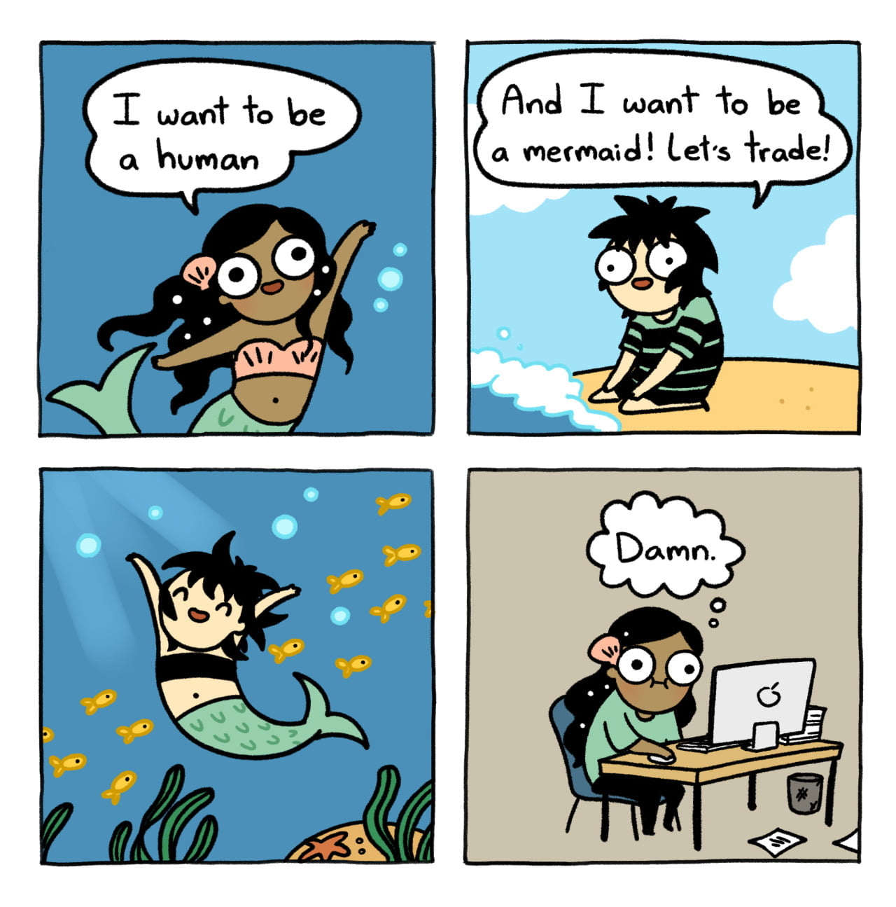 The Unexpected Reality of Trading Places with a Mermaid