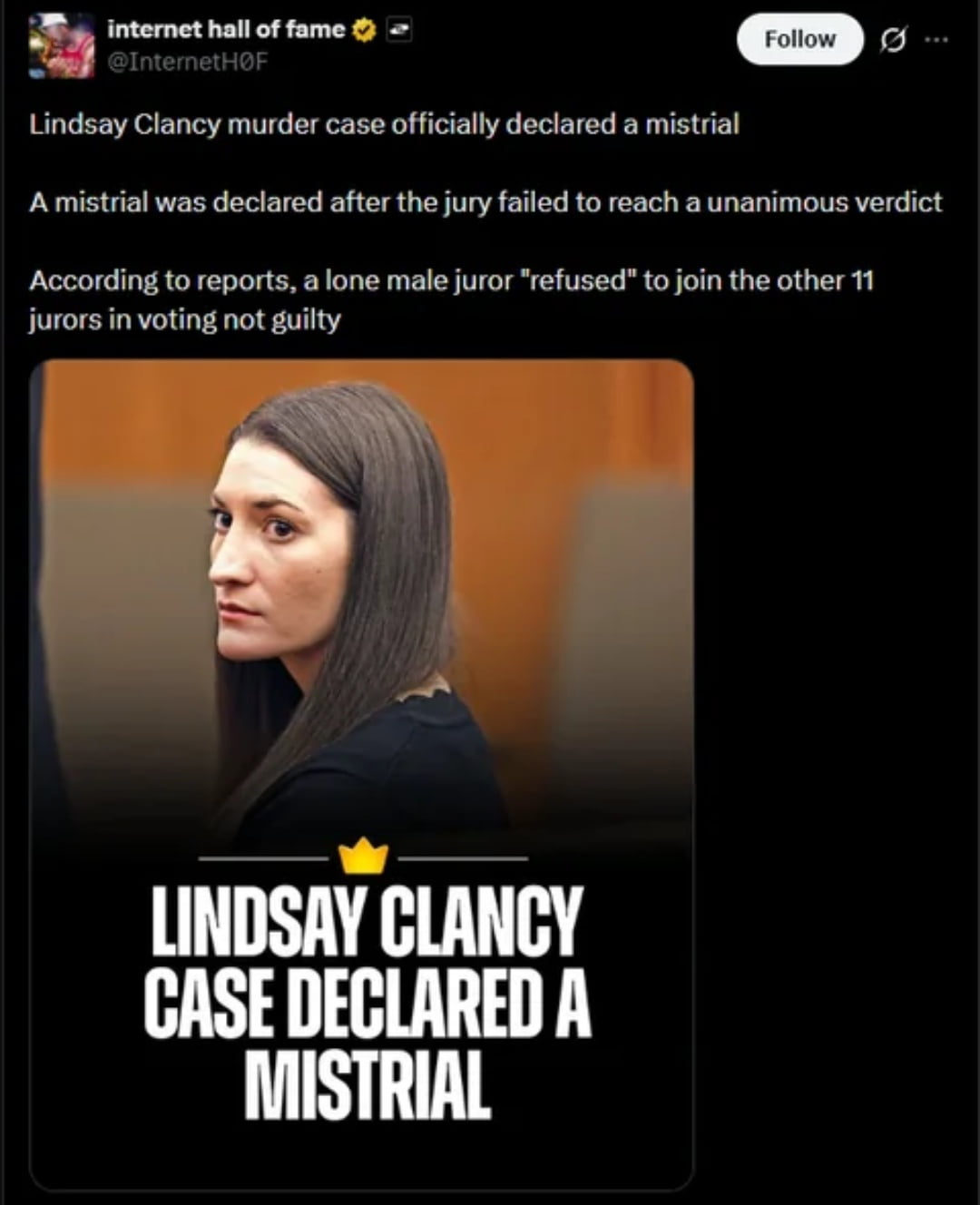 Mistrial Declared in Lindsay Clancy Murder Case After Deadlocked Jury - Interesting on Aviaclip