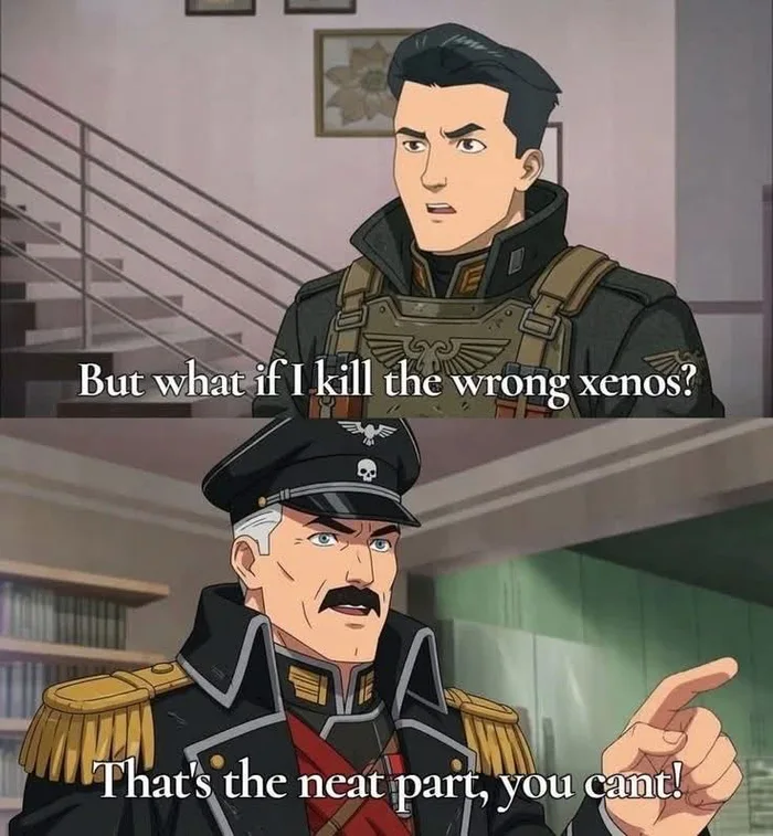 Warhammer 40k Meets Invincible in This Fan-Made Meme - Memes on Aviaclip