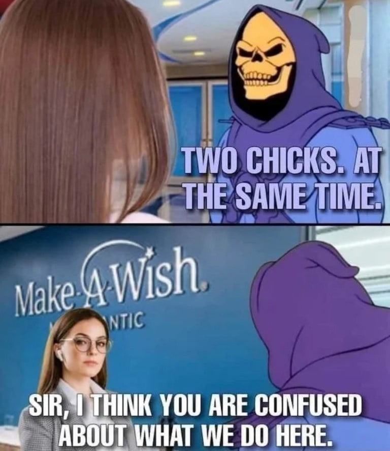 Skeletor Makes an Unusual Request at Make-A-Wish - Memes on Aviaclip
