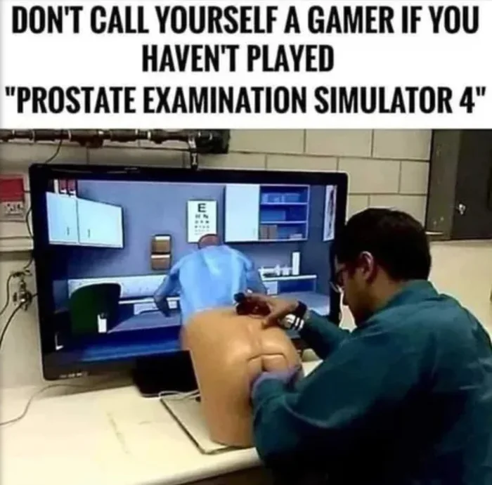 The Absurd Reality of Prostate Examination Simulator 4