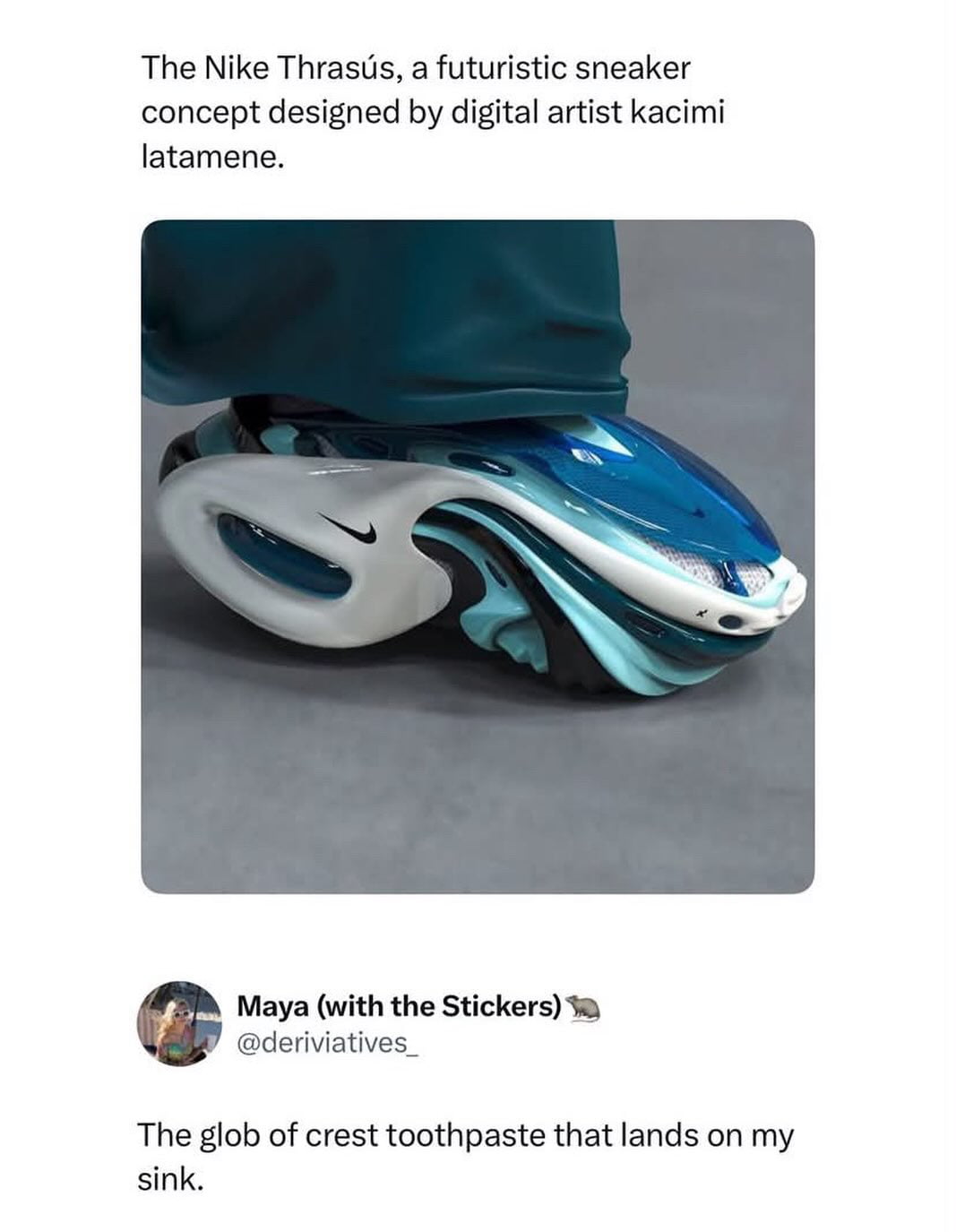 The Nike Thrasús: A Futuristic Sneaker Concept