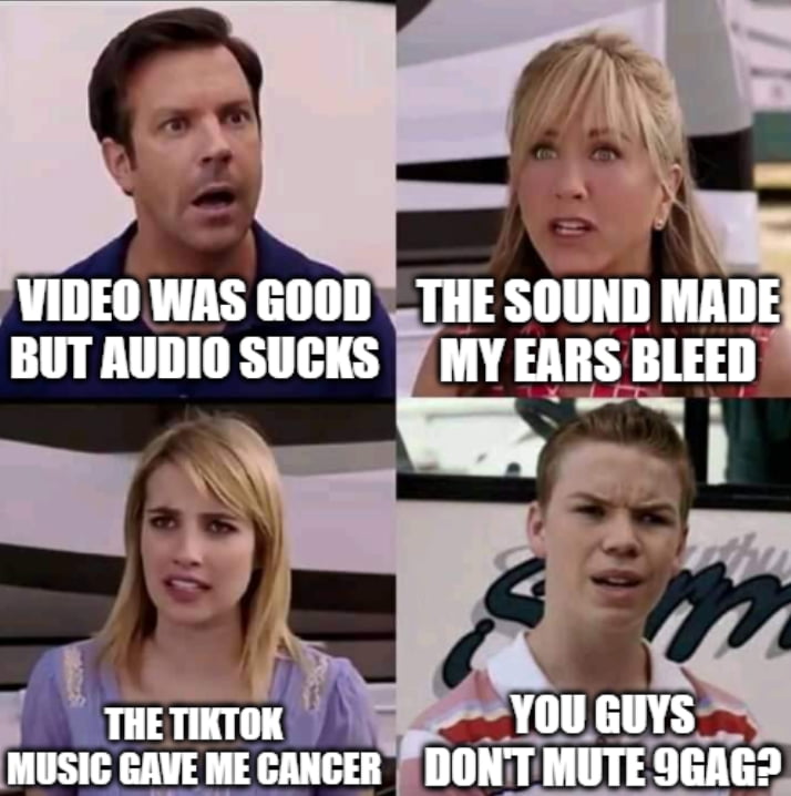 The Universal Struggle of Unwanted Video Audio - Memes on Aviaclip