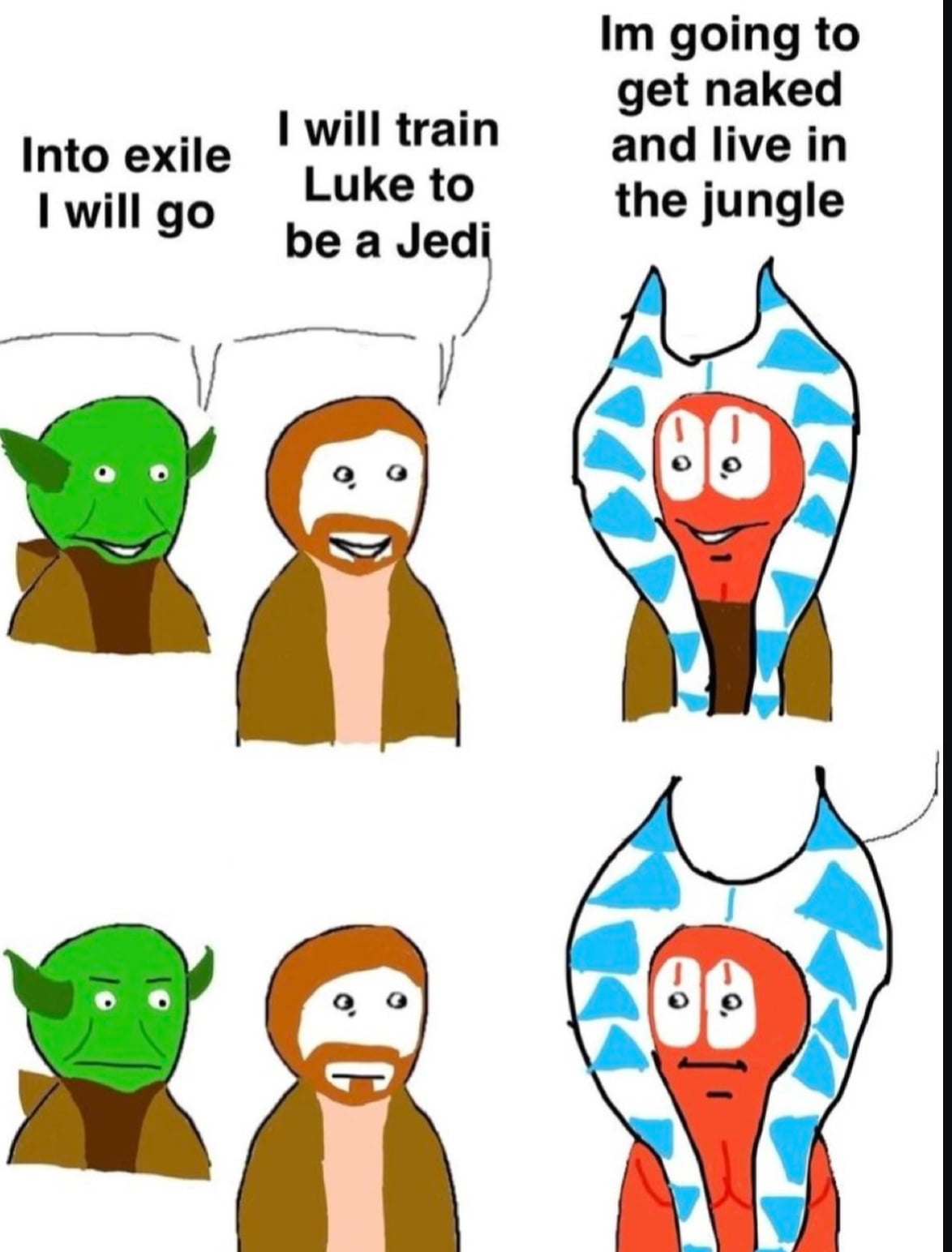 A Humorous Take on Jedi Retirement Plans - Memes on Aviaclip
