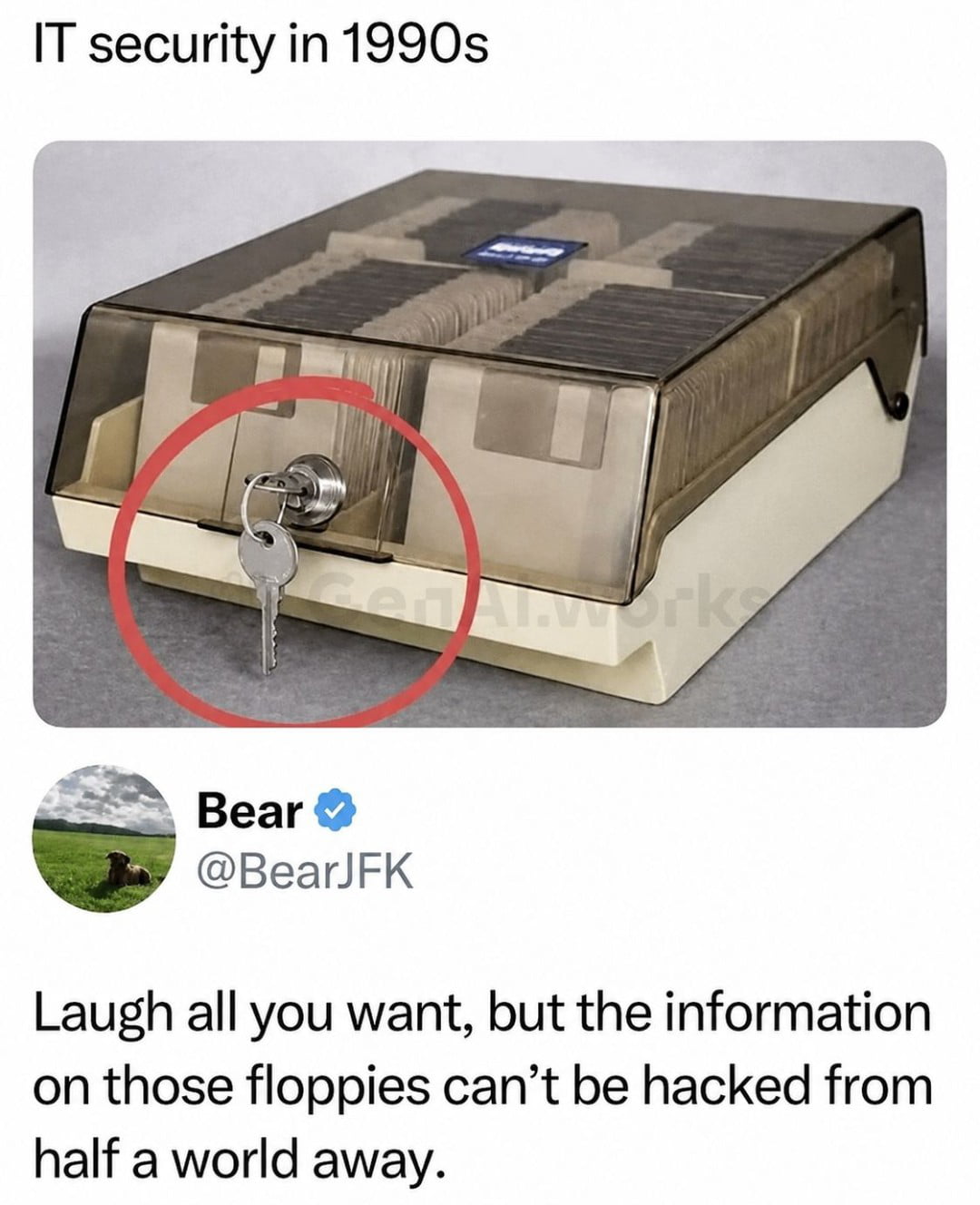 The Reality of 1990s IT Security