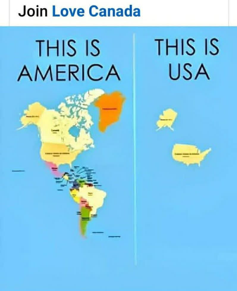A Visual Comparison Between the Americas and the United States - Interesting on Aviaclip