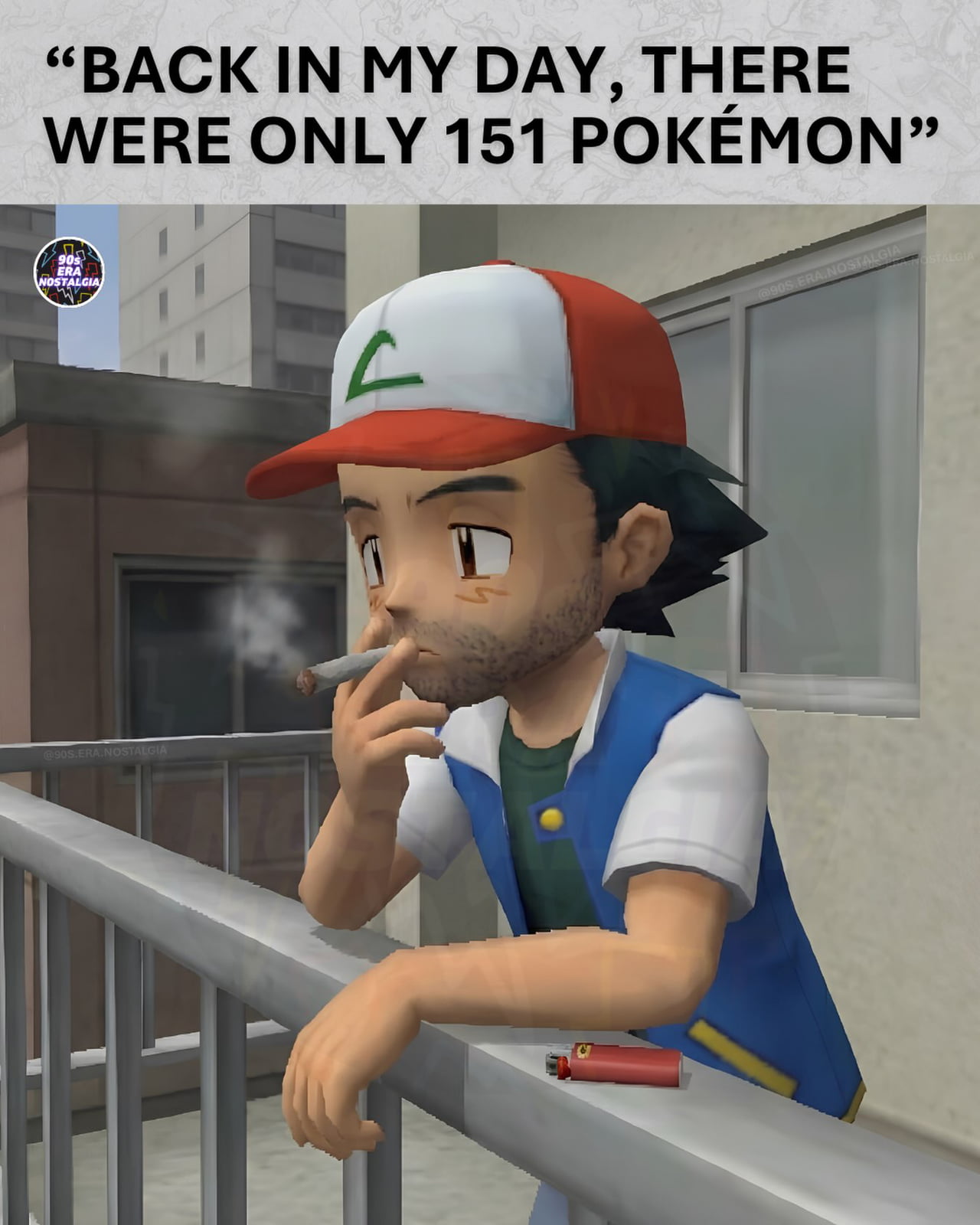 The Burden of Nostalgia: Ash Ketchum Reflects on the Growing Pokémon Universe - Memes on Aviaclip