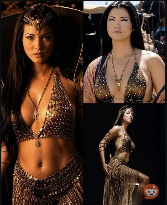 Kelly Hu as Cassandra in The Scorpion King - Interesting on Aviaclip
