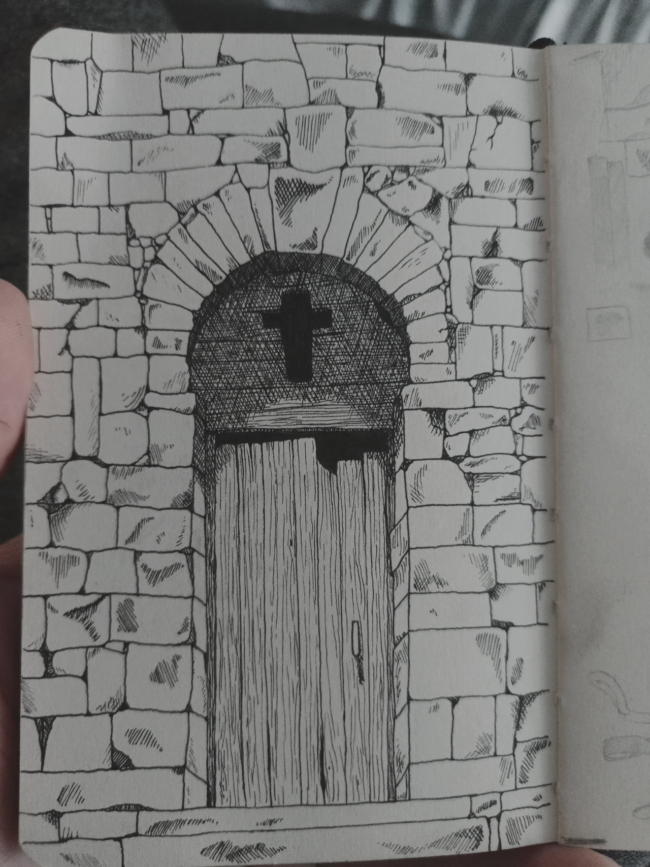 An Intricate First Attempt at Fineliner Illustration - Interesting on Aviaclip