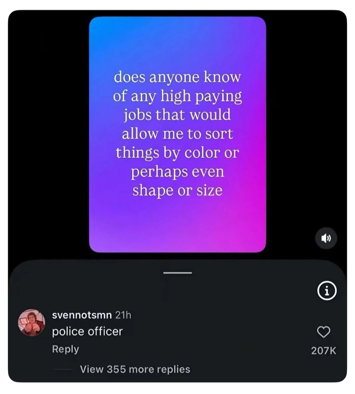 A Viral Suggestion for Career Paths Involving Sorting - Funny on Aviaclip