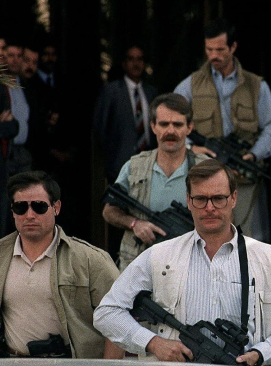 Vintage Photograph of Delta Force Operators in Plainclothes - Interesting on Aviaclip