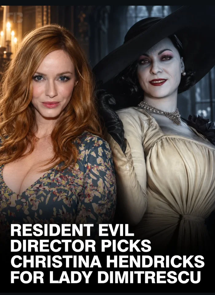 Fan-Made Casting Concept: Christina Hendricks as Lady Dimitrescu
