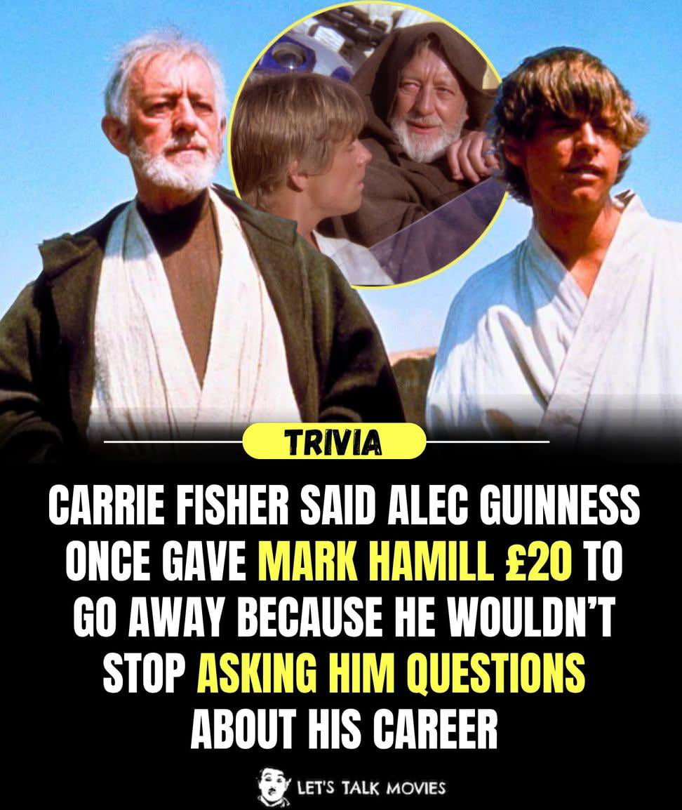 The Time Alec Guinness Paid Mark Hamill to Stop Asking Questions